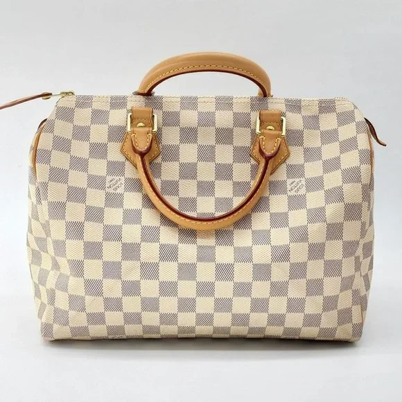 Louis Vuitton Speedy 30 Damier Azur Canvas Tote | Mint Condition - Picture 4 of 11